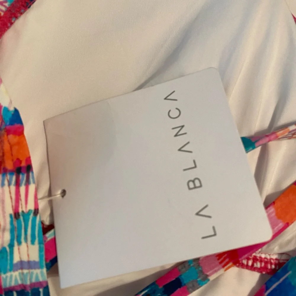 La Blanca multi color‎ one piece swimsuit